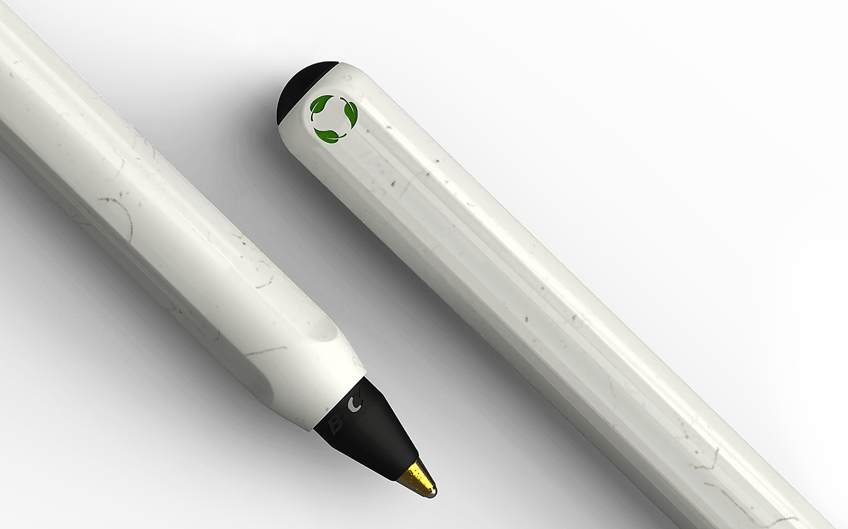 Degradable ball point pen，Waste reuse，ball pen，Environmental protection materials，Environmental protection design，