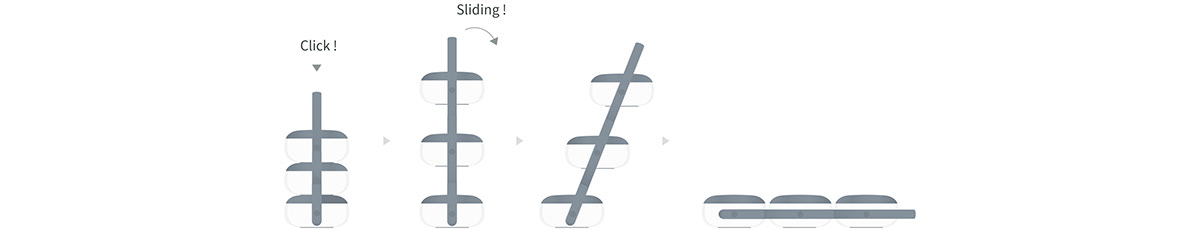 Food storage，Save space，Slock，