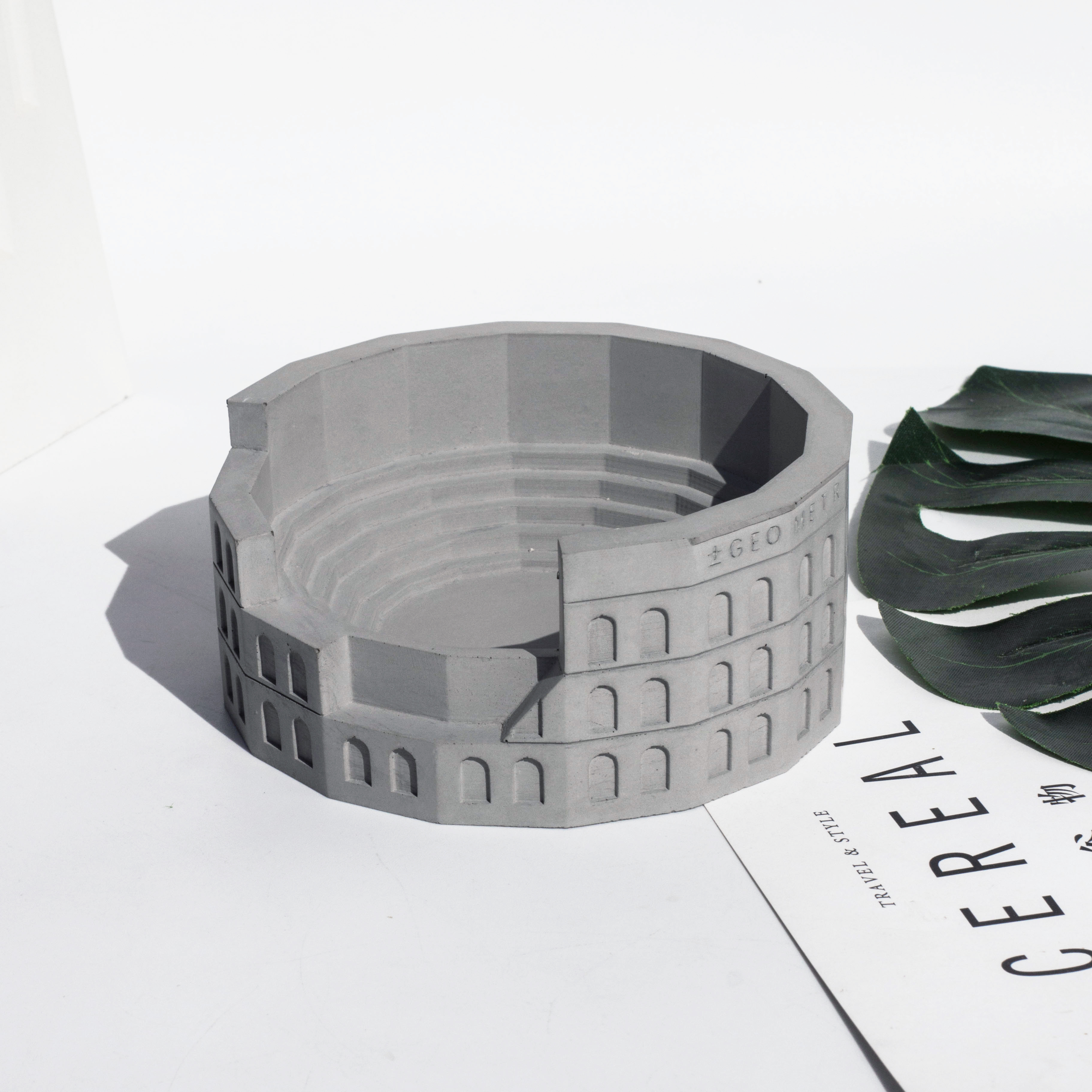 Fair faced concrete，Original handwork，Tabletop decoration，Jewelry Storage，