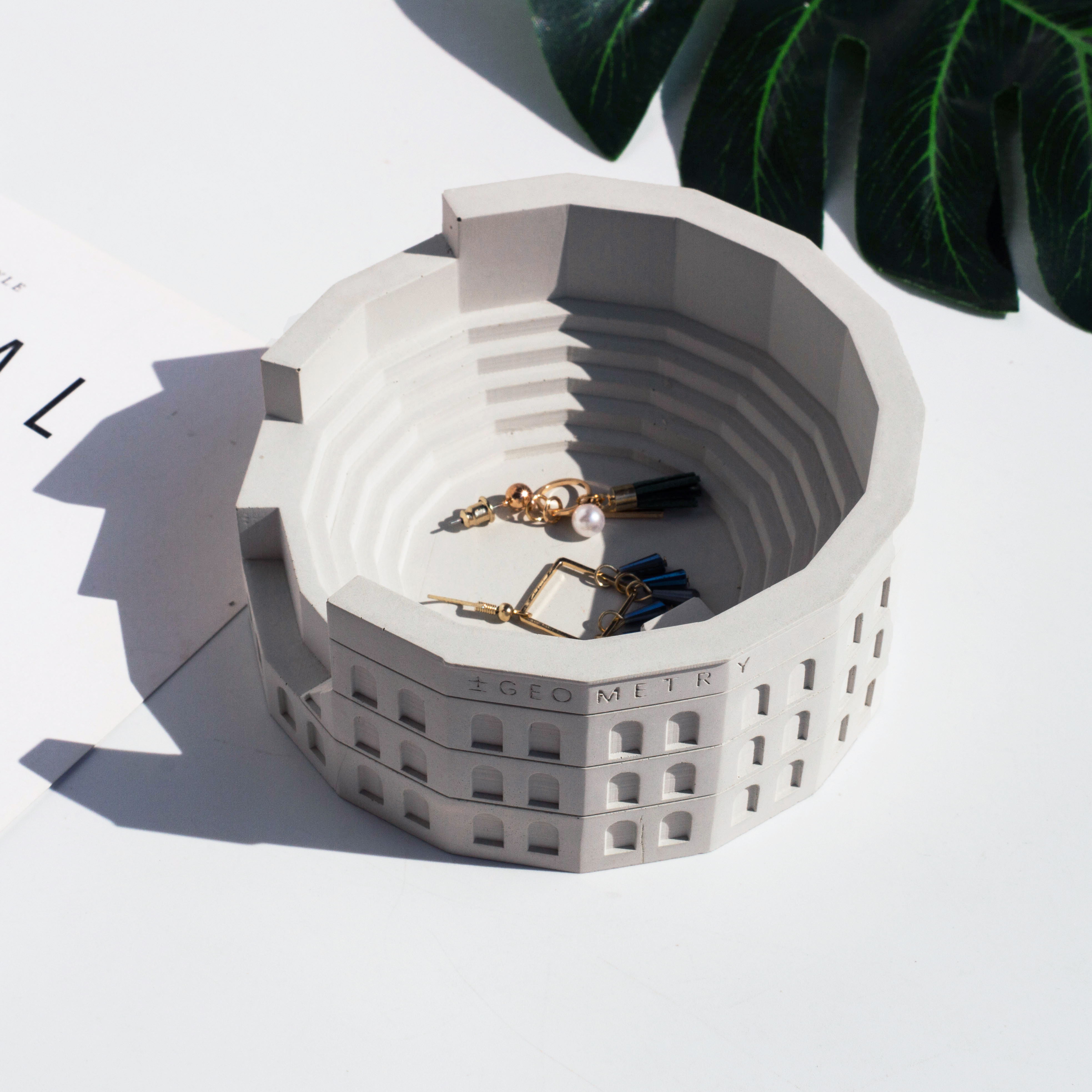 Fair faced concrete，Original handwork，Tabletop decoration，Jewelry Storage，