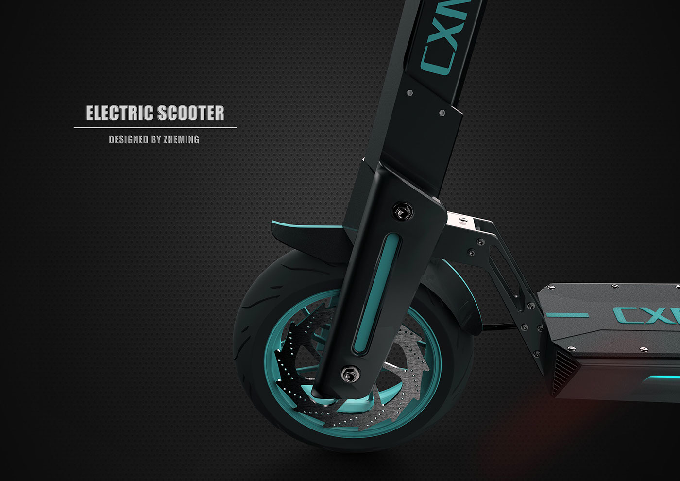 vehicle，Electric scooter，pretty，industrial design，
