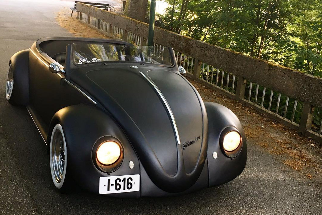 Roadster，Matte black，Volkswagen Beetle，
