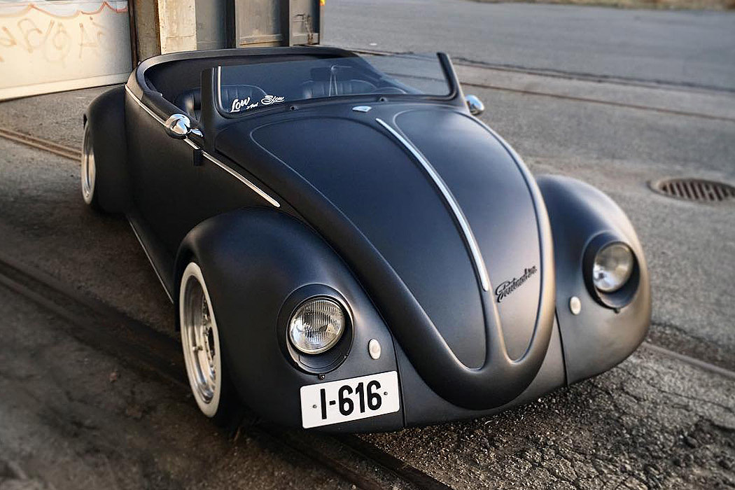 Roadster，Matte black，Volkswagen Beetle，