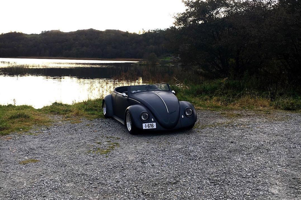 Roadster，Matte black，Volkswagen Beetle，
