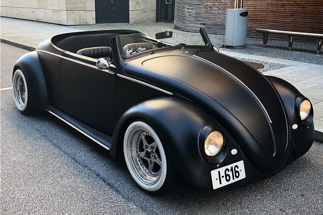 Roadster，Matte black，Volkswagen Beetle，