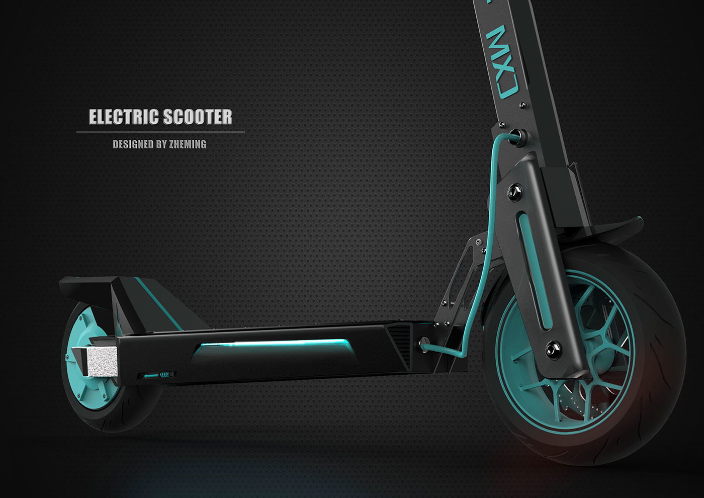 vehicle，Electric scooter，pretty，industrial design，