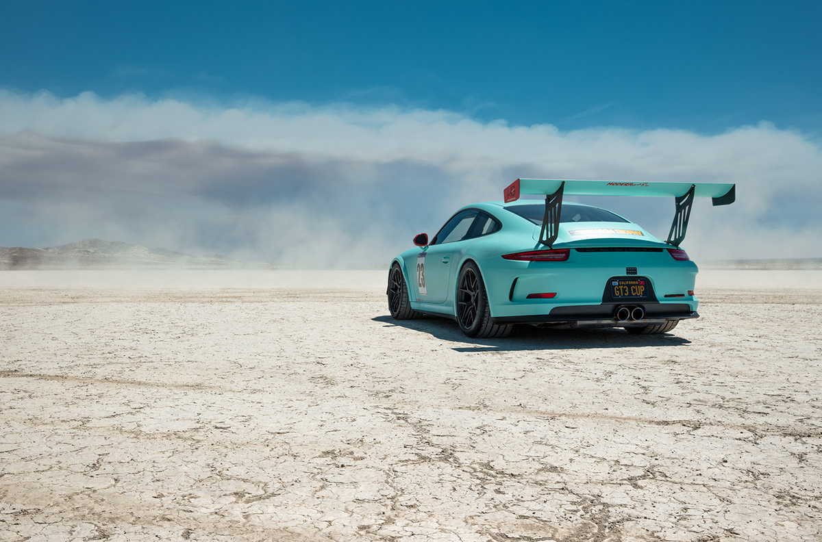 Porsche GT3 Cup，Automobile design，green，