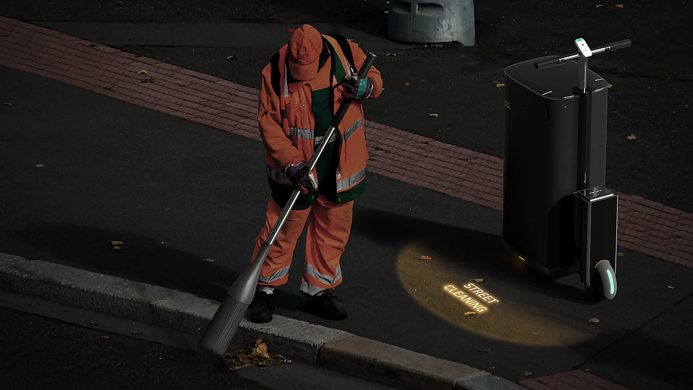 CLEANING BOARD，清洁车，智能，