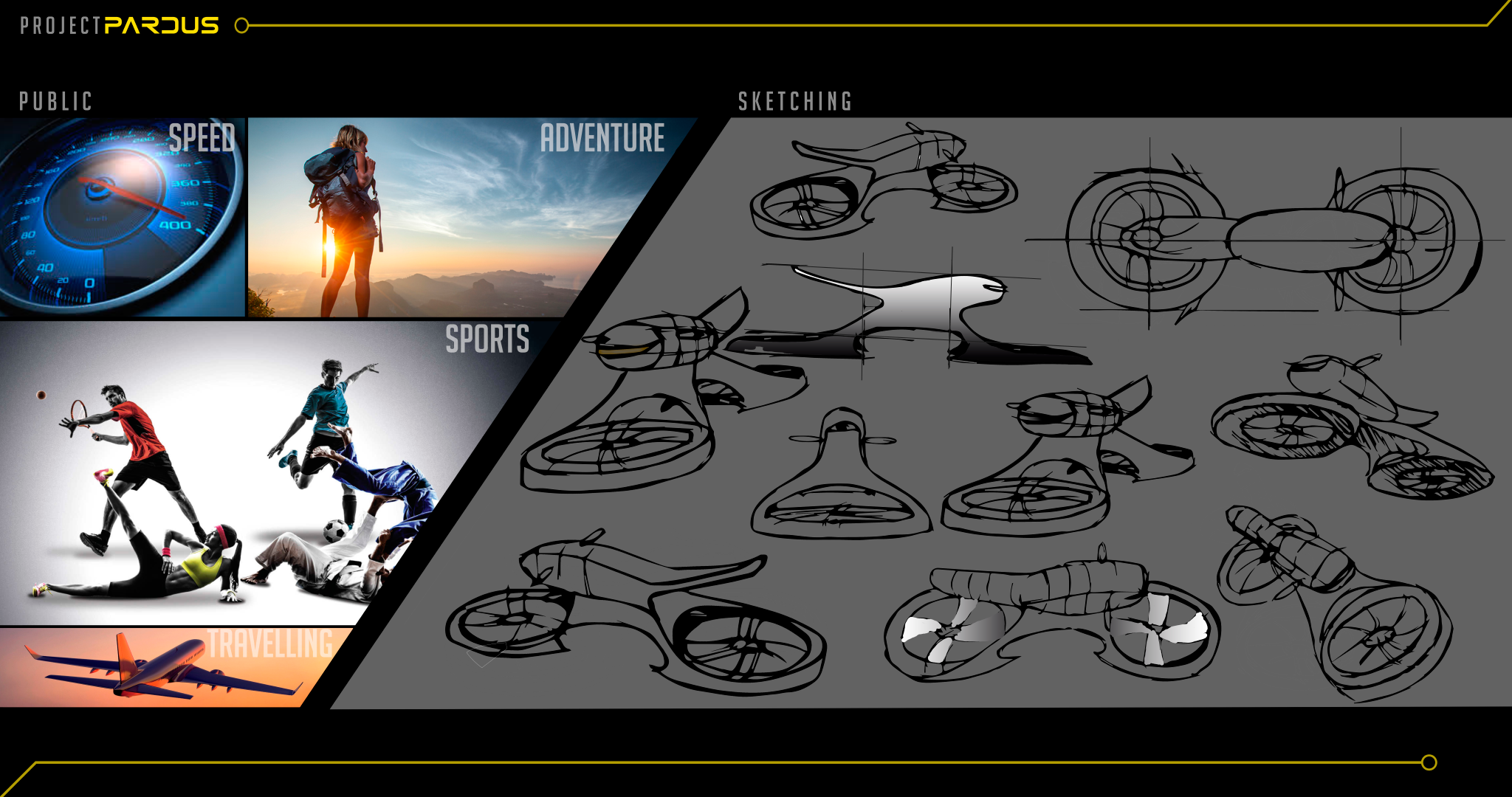motorcycle，conceptual design，Transportation industry，Suspension design，