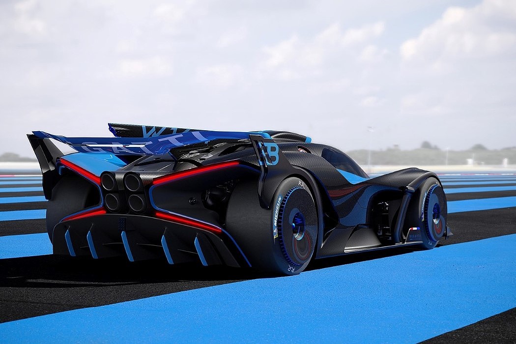 BOLIDE，Automobile design，blue，