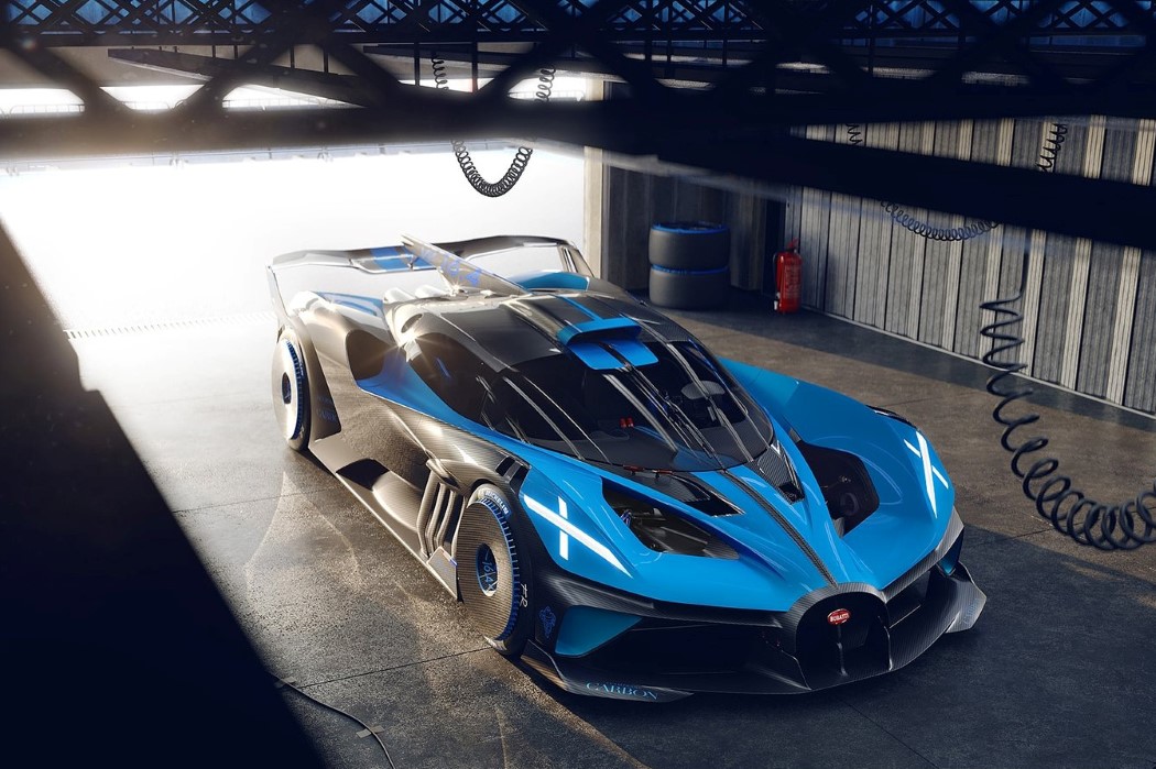 BOLIDE，Automobile design，blue，