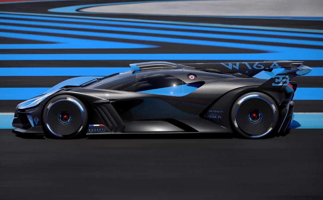 BOLIDE，Automobile design，blue，