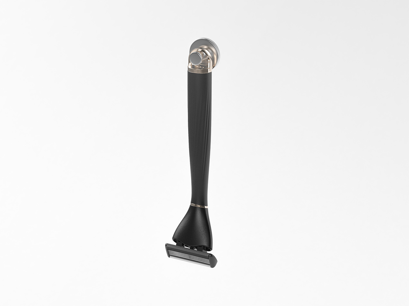 Lean，razor，black，