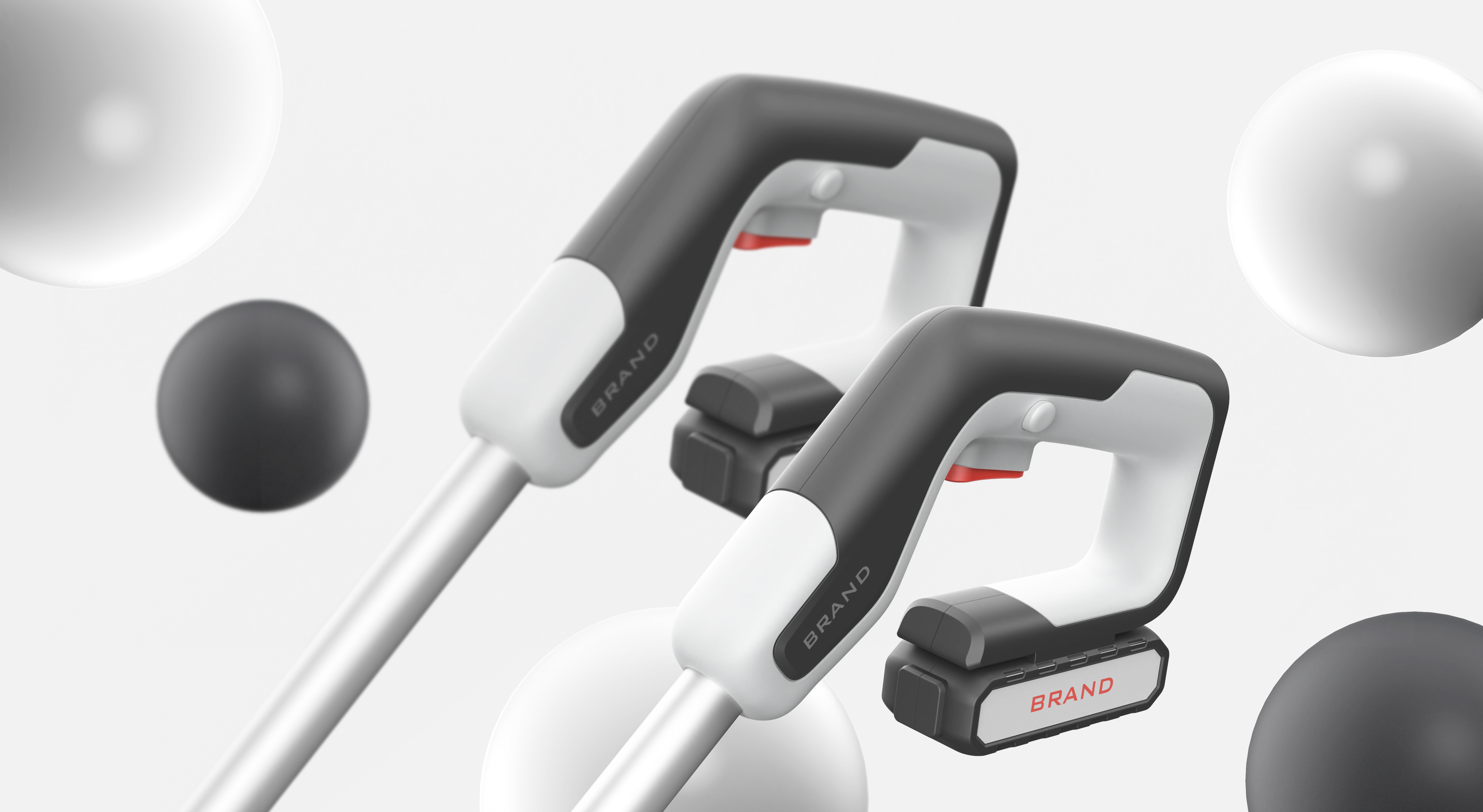 Spade design，Lithium lawn mower，