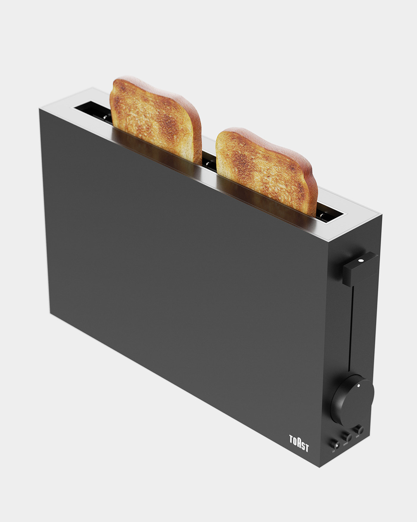 Bread machine，toast，Render，