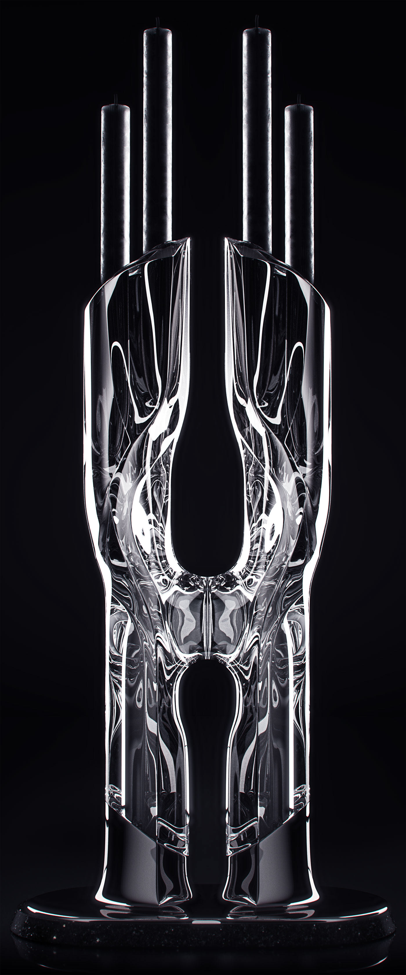 Candlestick，Metal，Granite，Glass，