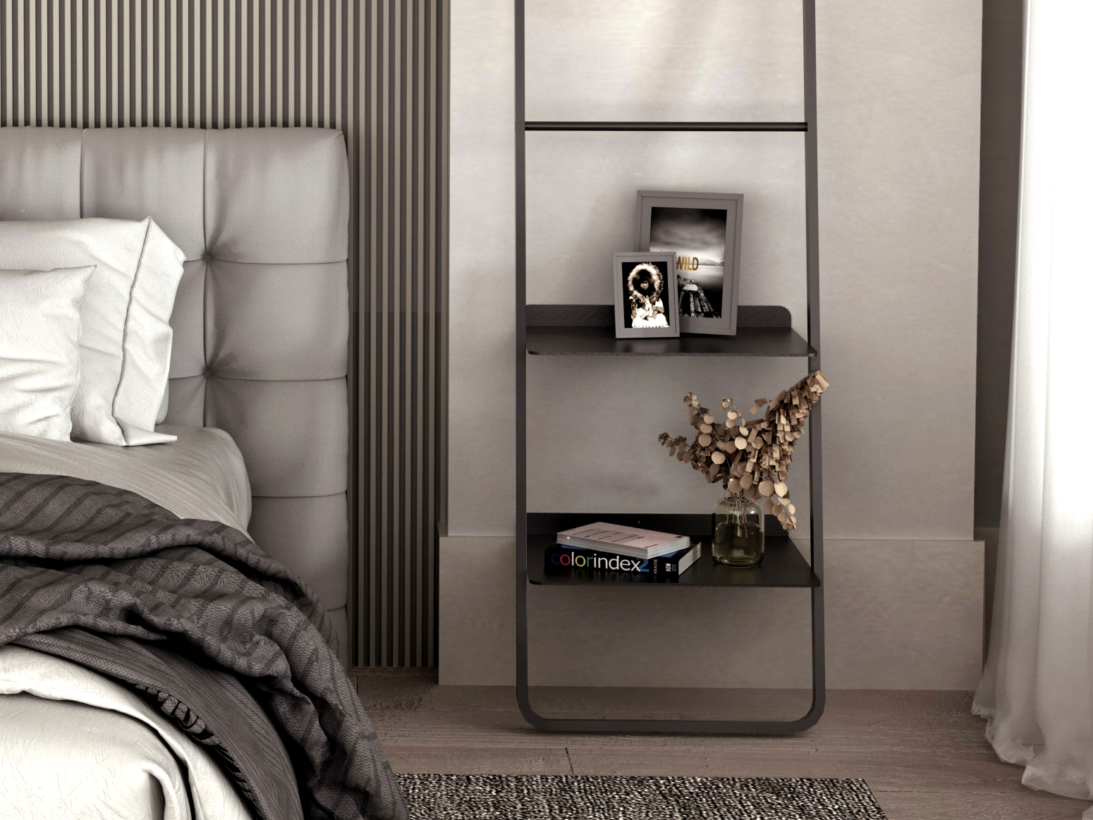 Several degree grey design，Storage rack，Several degrees grey furniture，