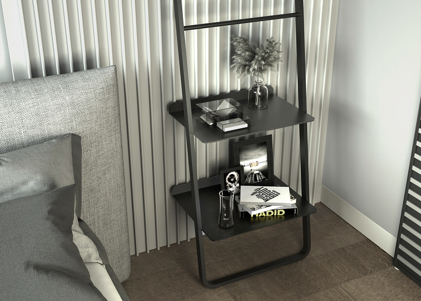 Several degree grey design，Storage rack，Several degrees grey furniture，