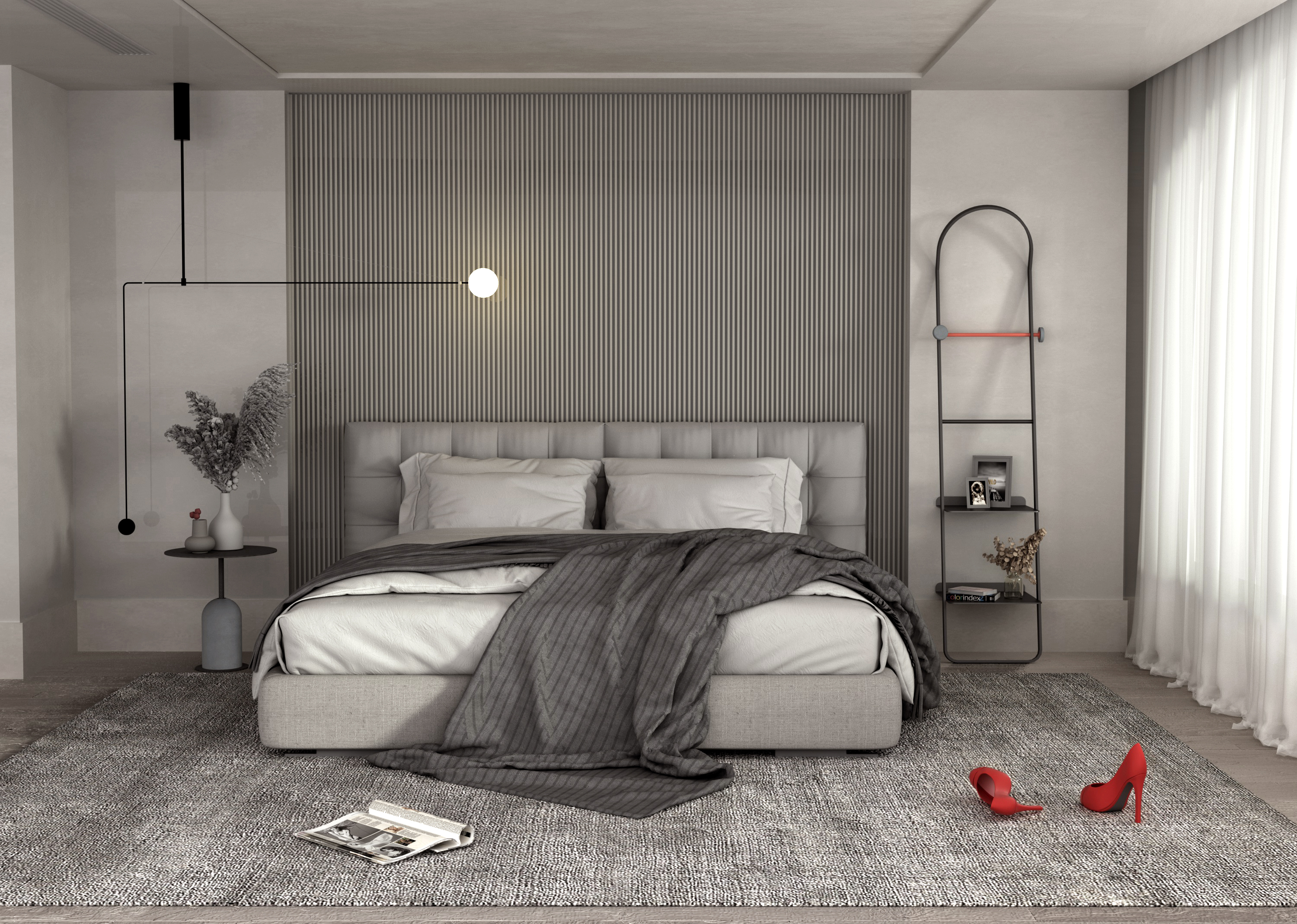 Several degree grey design，Storage rack，Several degrees grey furniture，