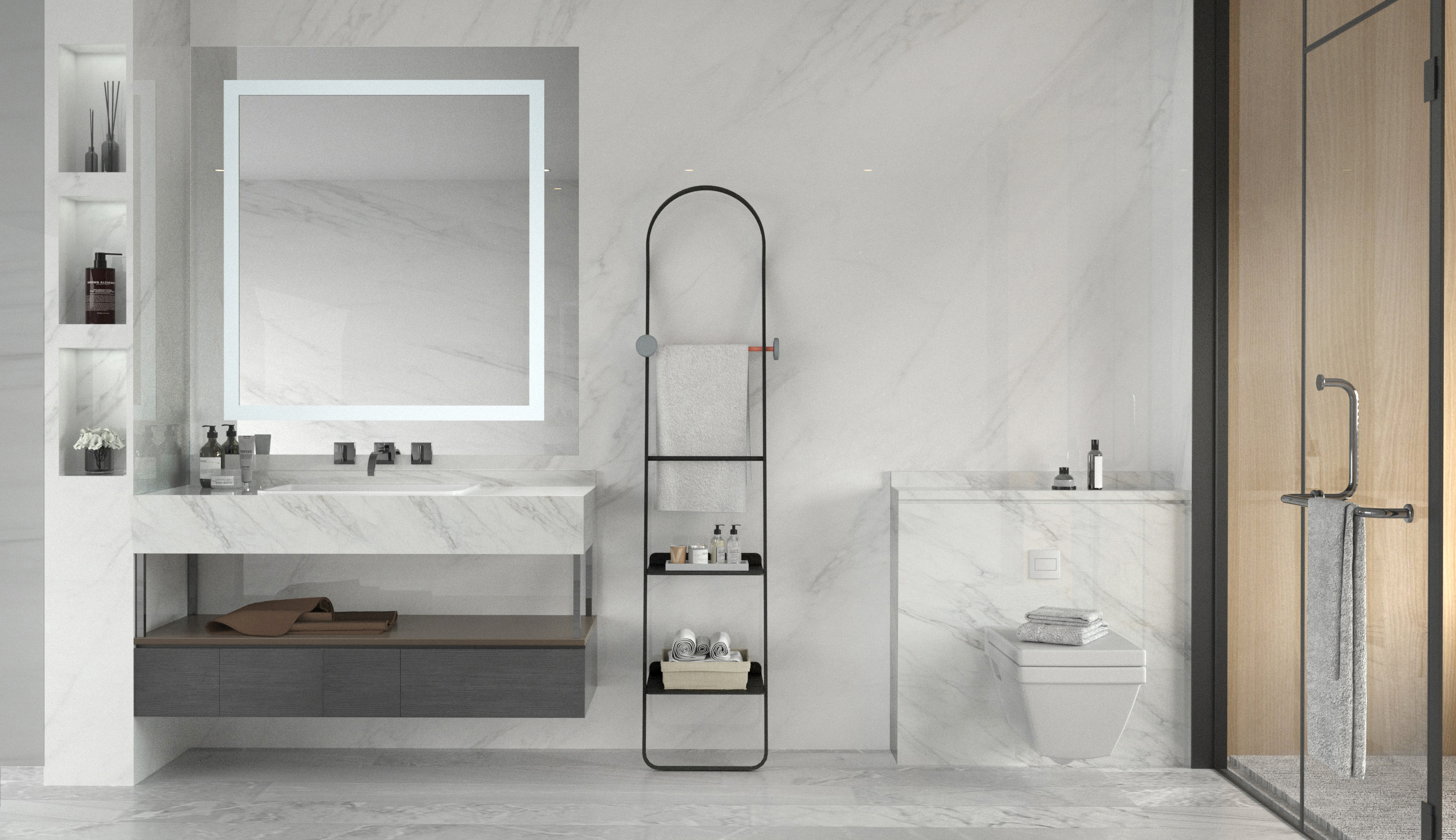 Several degree grey design，Storage rack，Several degrees grey furniture，