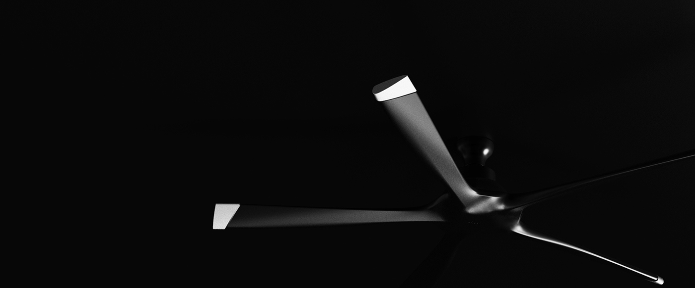 audi，Brand design，Ceiling electric fan，Home appliance design，