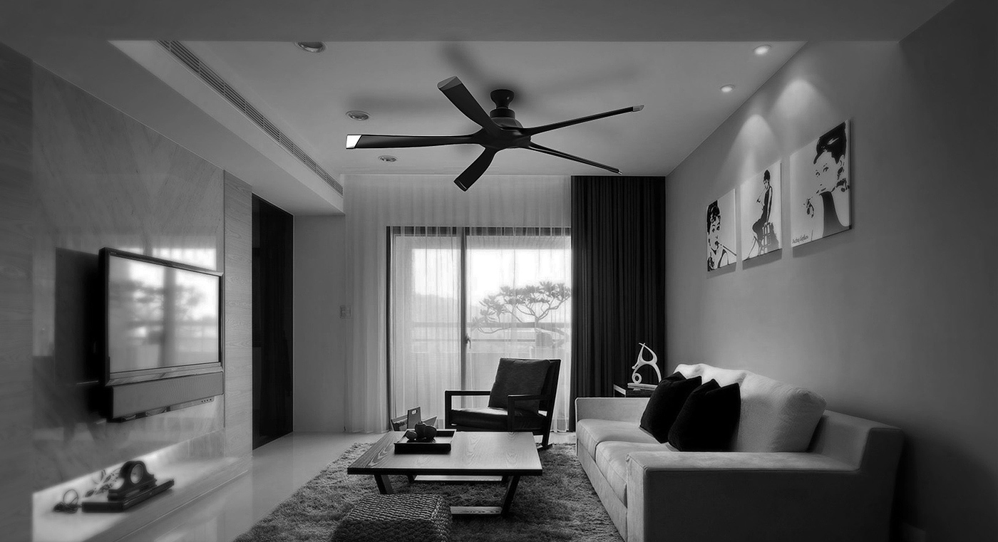 audi，Brand design，Ceiling electric fan，Home appliance design，