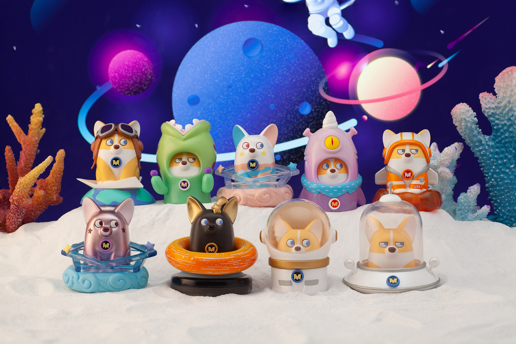 Product photography，Blind box，Tide play，Blind box photography，Commercial photography，still-life photography，Cultural products，