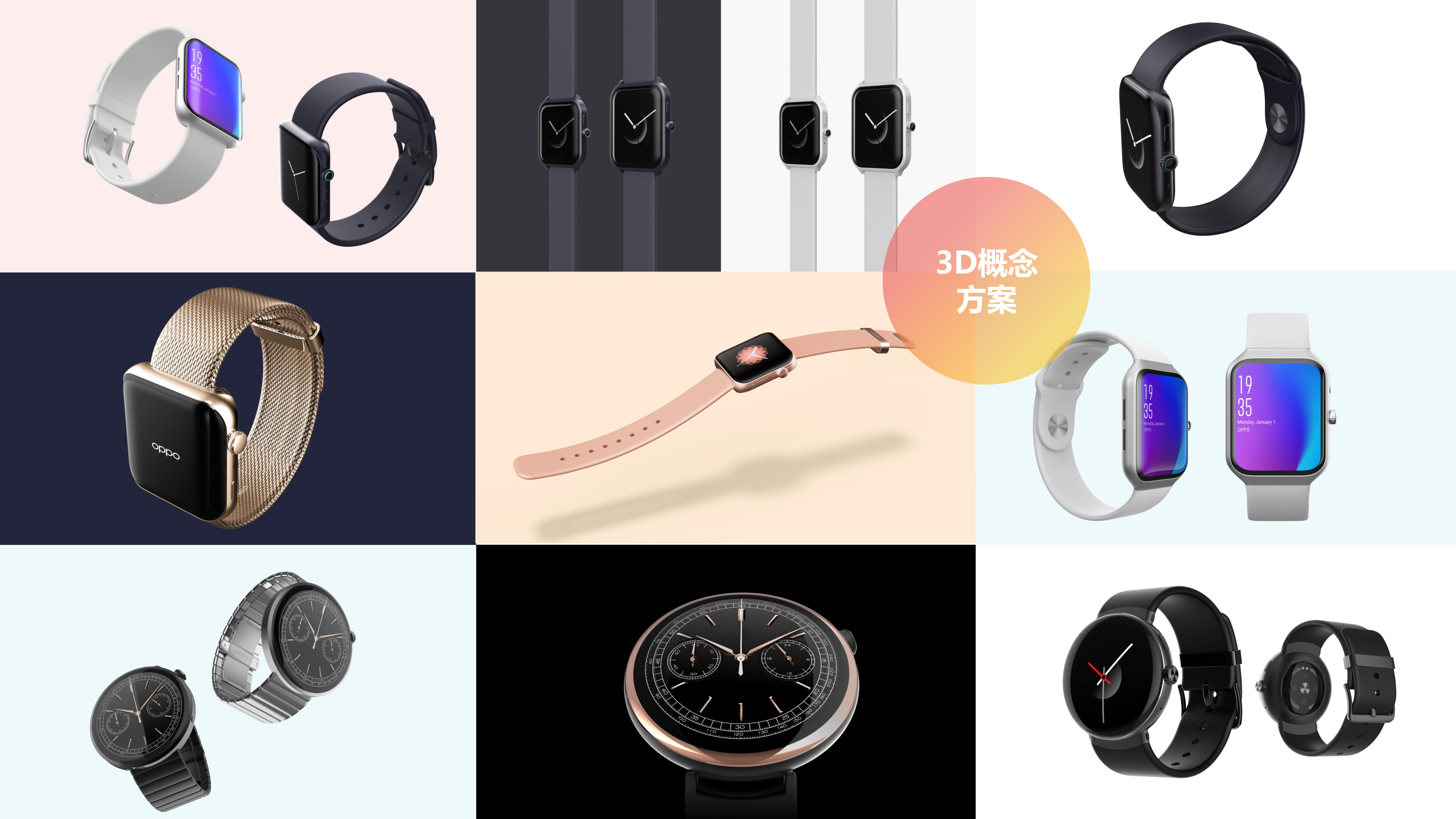 Intelligent Watch，industrial design，