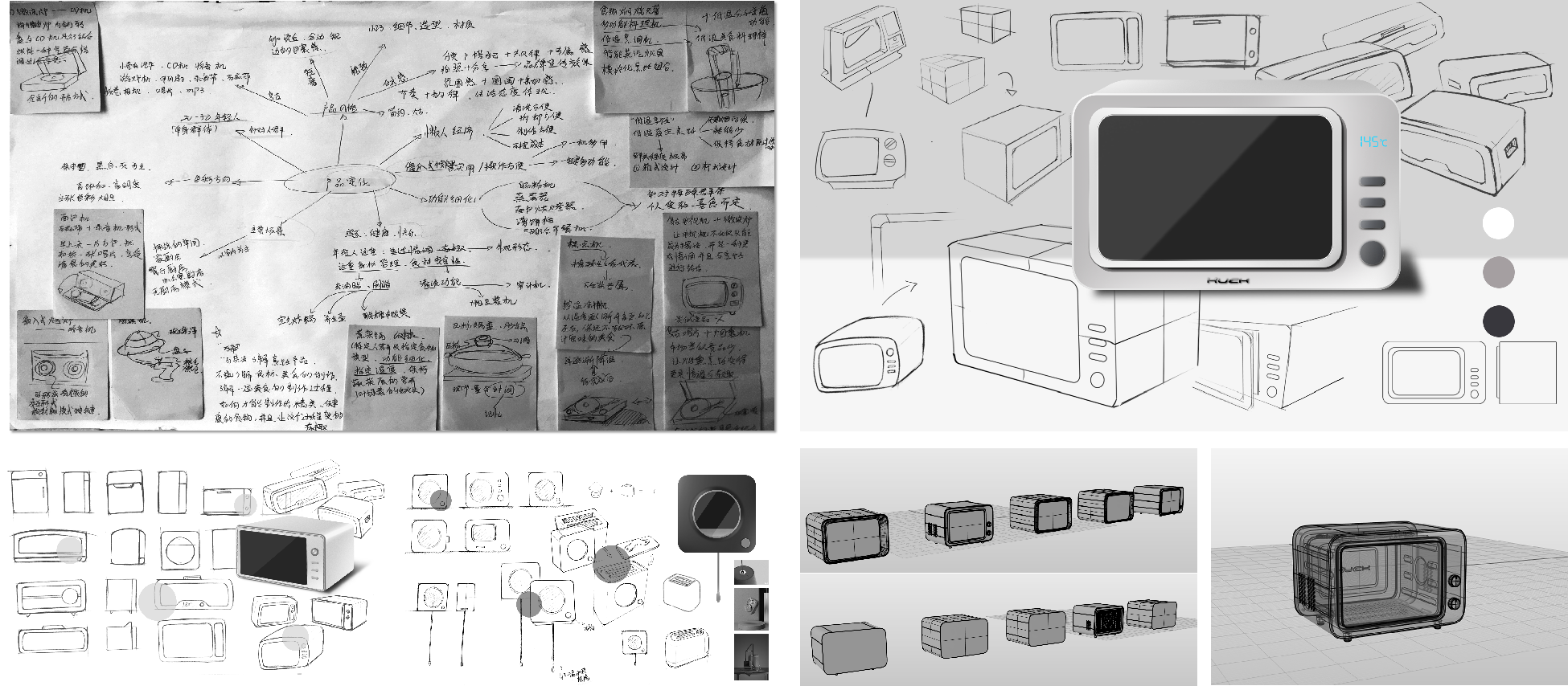 Retro，oven，household electrical appliances，