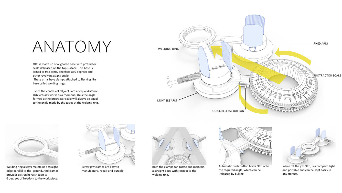 ORB，Workpiece holder，Metal，