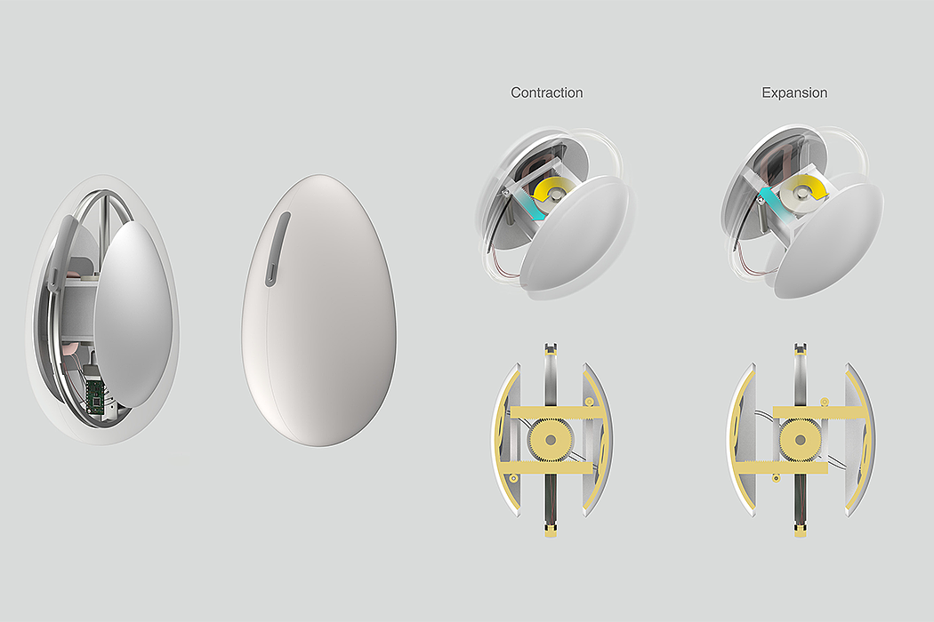 Ayama，Respiratory assist stone，white，