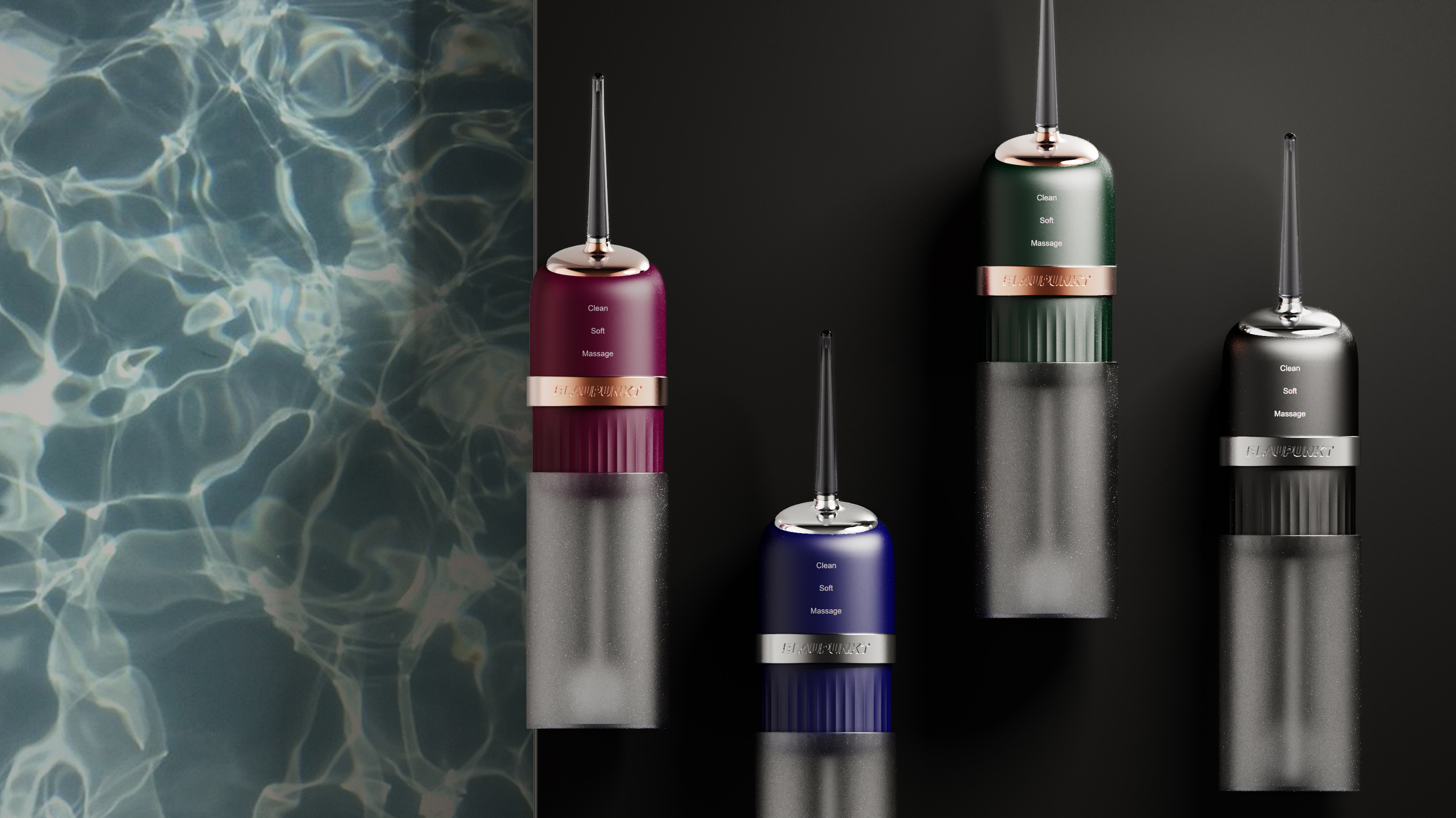 Medium and high end，Portable，Waterpik，