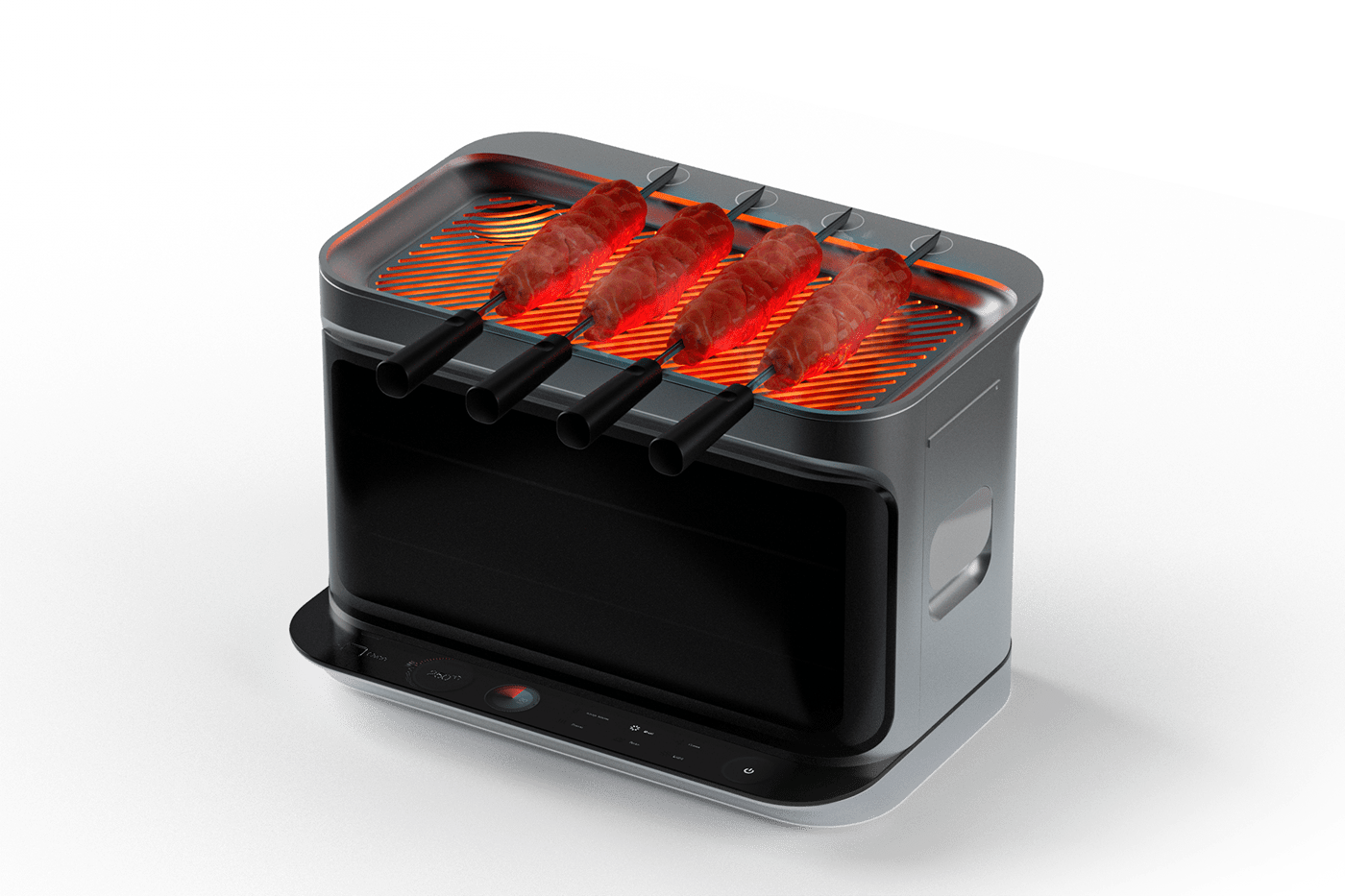 decker，Multifunctional kitchen utensils，Quick cooking，Smoke free experience，