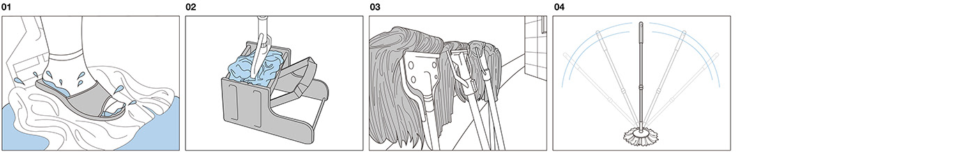 Mop，2017 Red Dot Design Award，2017 K Design Award，2017 Spark Award，Twist MOP，