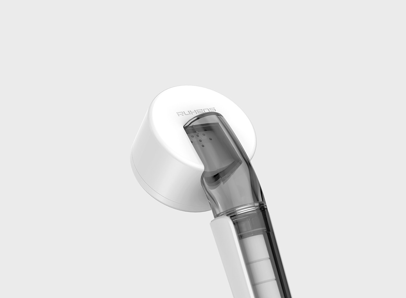 Transparent material，shower head，filter，