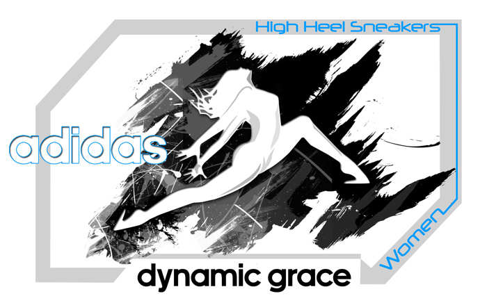 Adidas，high-heeled，sneakers，