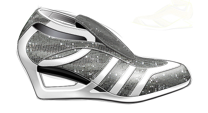 Adidas，high-heeled，sneakers，