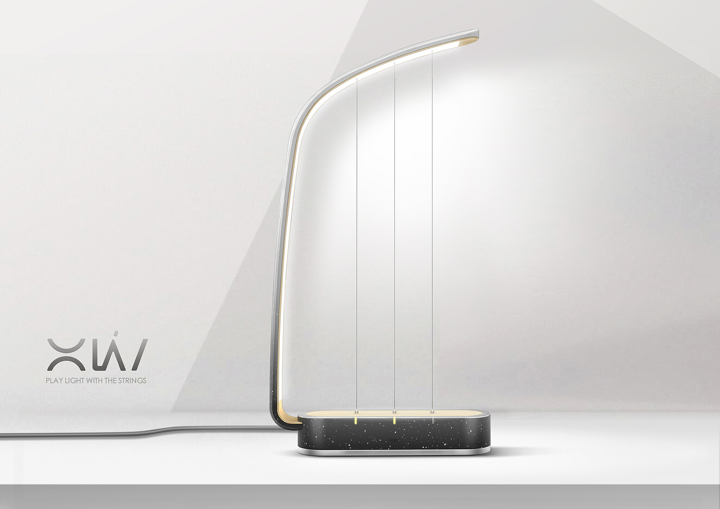 Desk lamp，Piano，music，lighting，Interactive experience，originality，emotion，