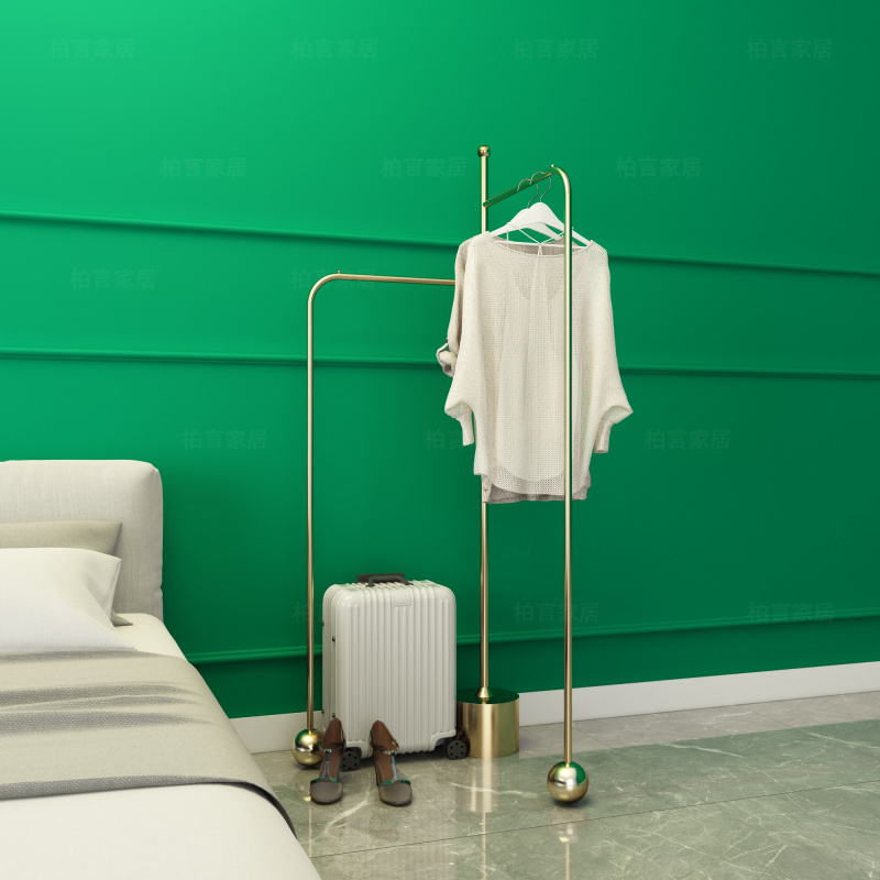 Coat rack，Light luxury clothes rack，Simple clothes hanger，