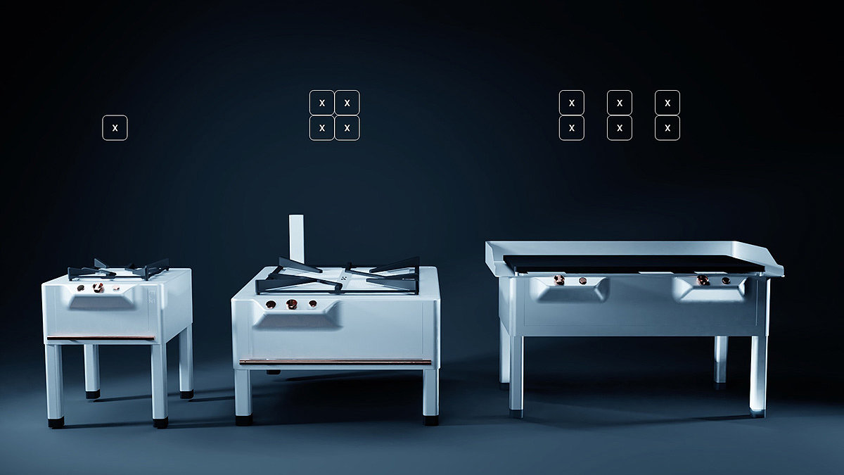 a kitchen stove，charcoal fire，commercial，