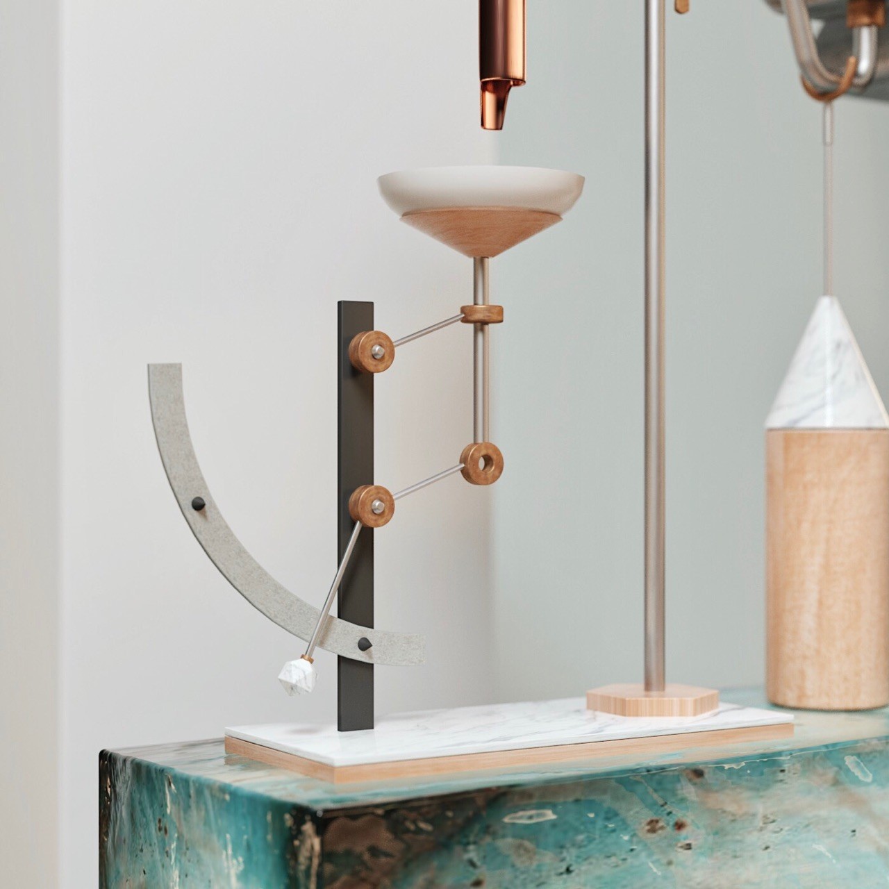 Coffee machine，pick，Grinding，Simplicity，concept，