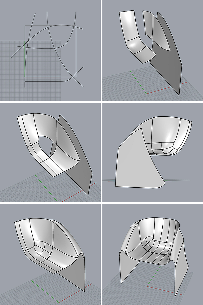 spirit，Glass slump chair，630 ° C，