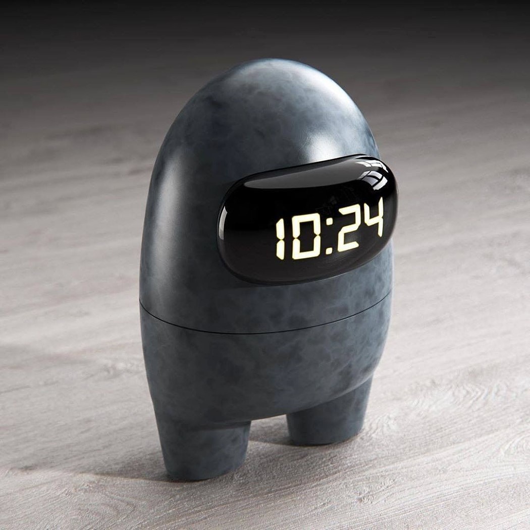 Night light，astronaut，Clock，