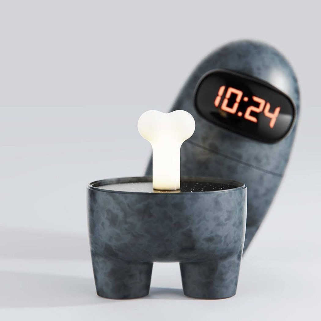 Night light，astronaut，Clock，