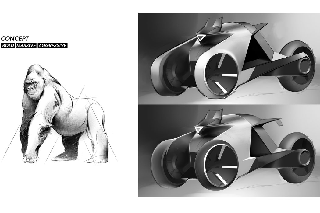 Tricycle，Hyun Jik Song，TRIKE，Gorilla muscle，