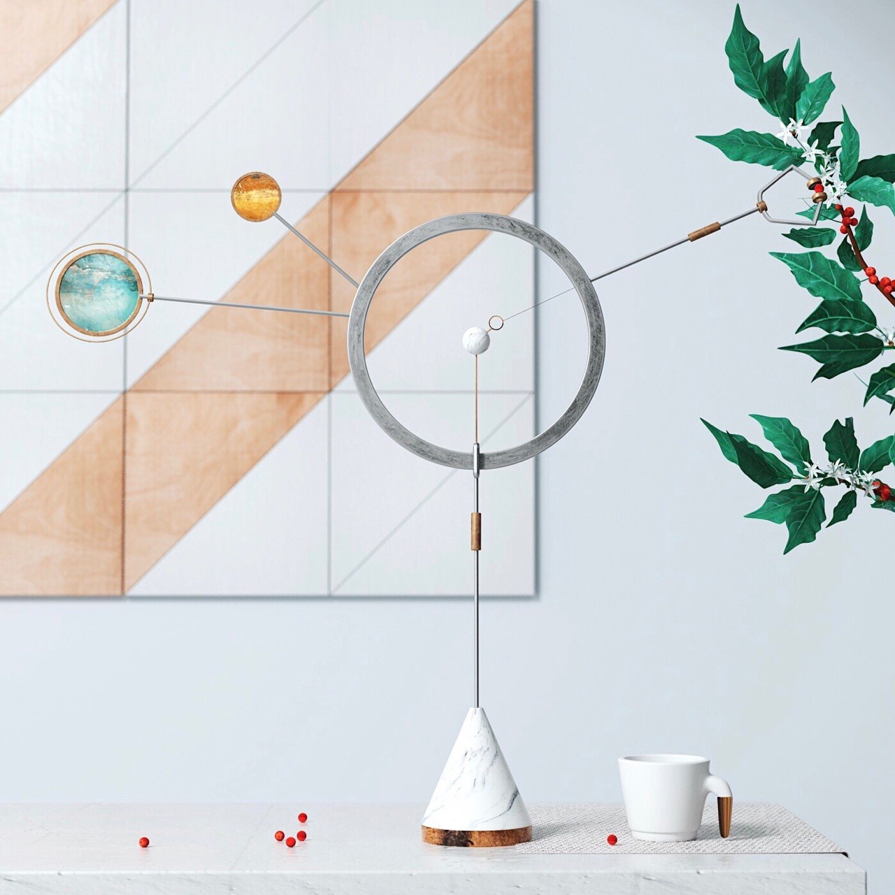 Coffee machine，pick，Grinding，Simplicity，concept，