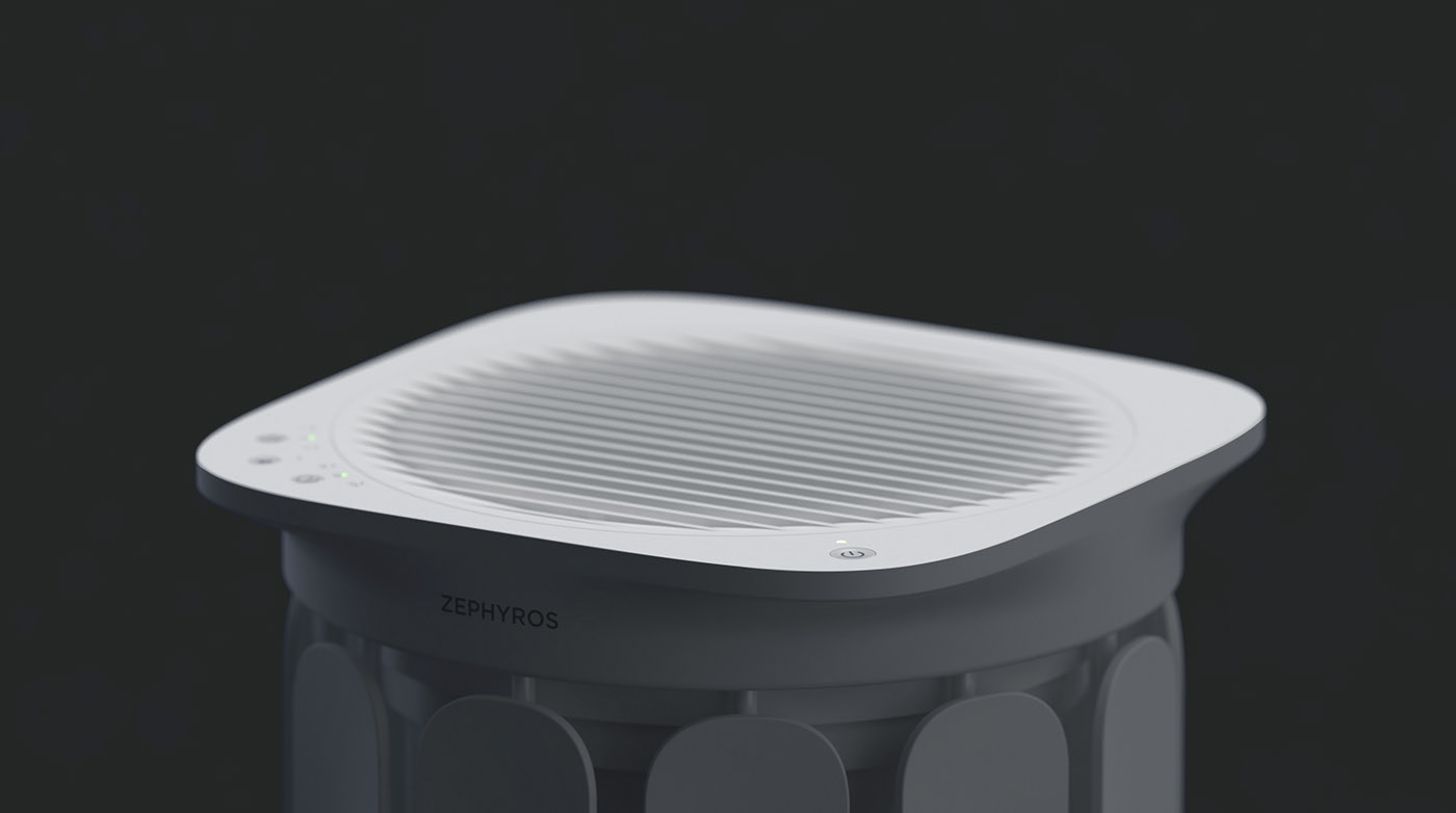 ZEPHYROS，Parthenon，air cleaner，column，