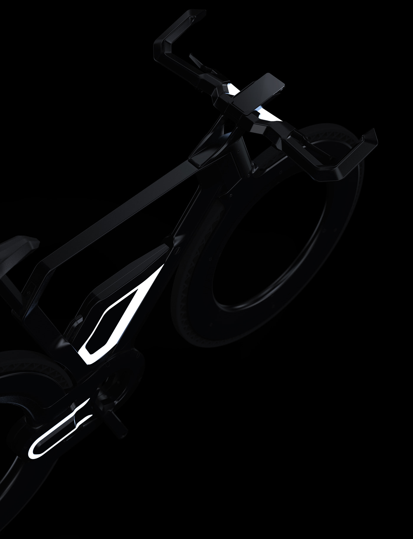 Bicycle，Electric vehicle，concept，black，