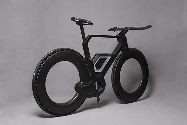 Bicycle，Electric vehicle，concept，black，
