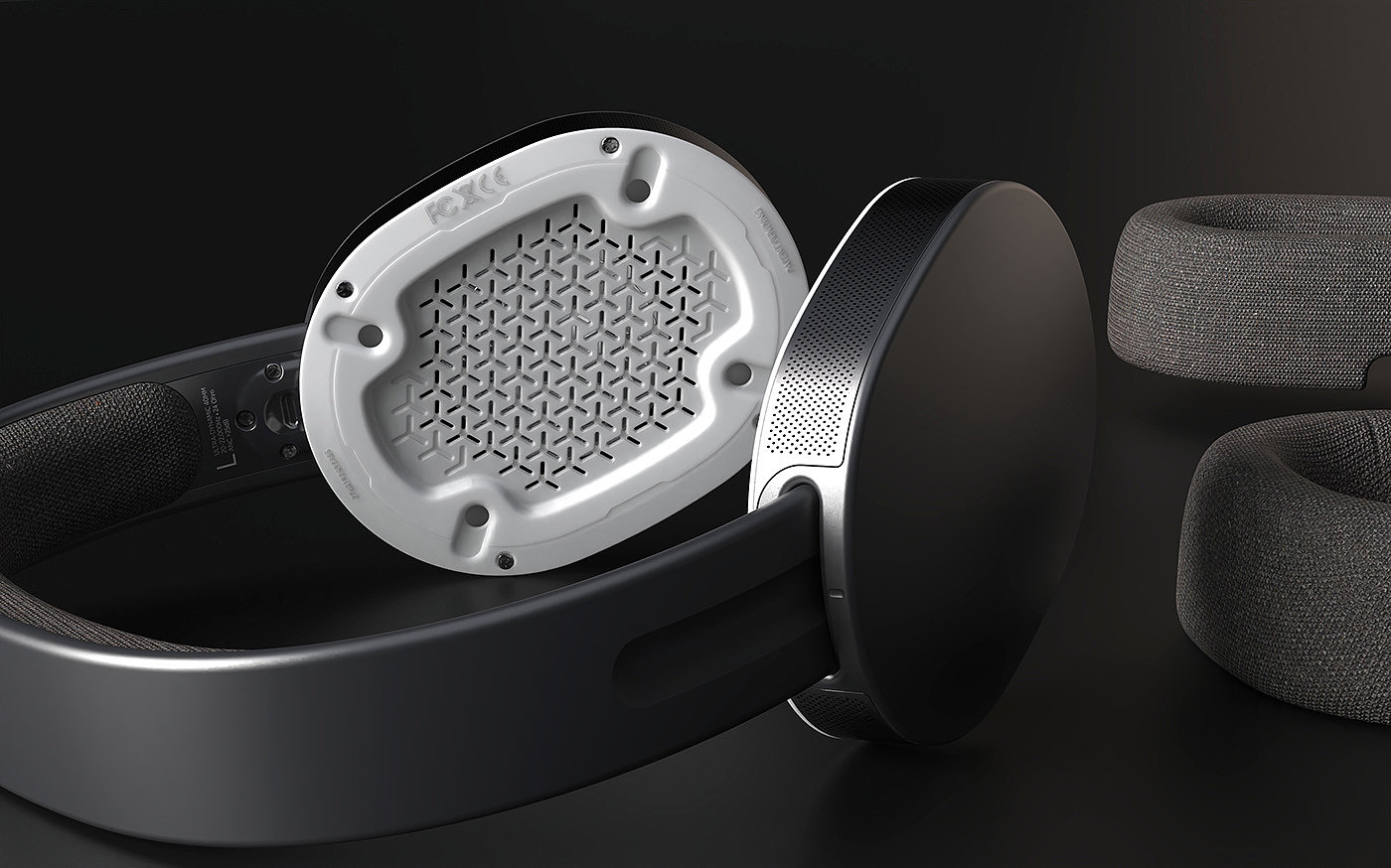 headset，3d，Render，